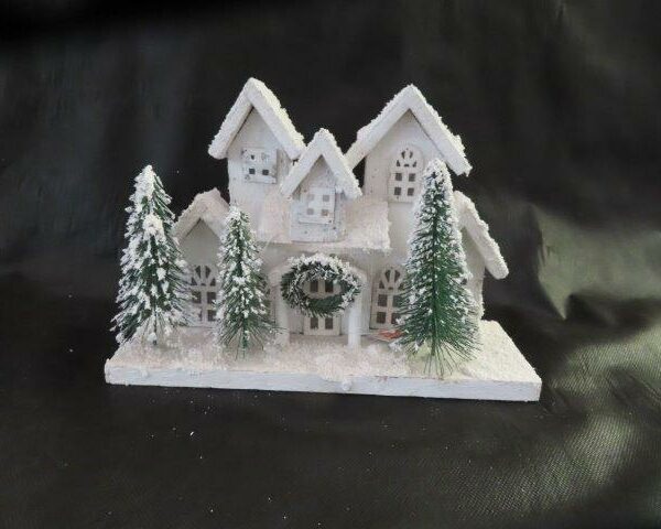 White Christmas House
