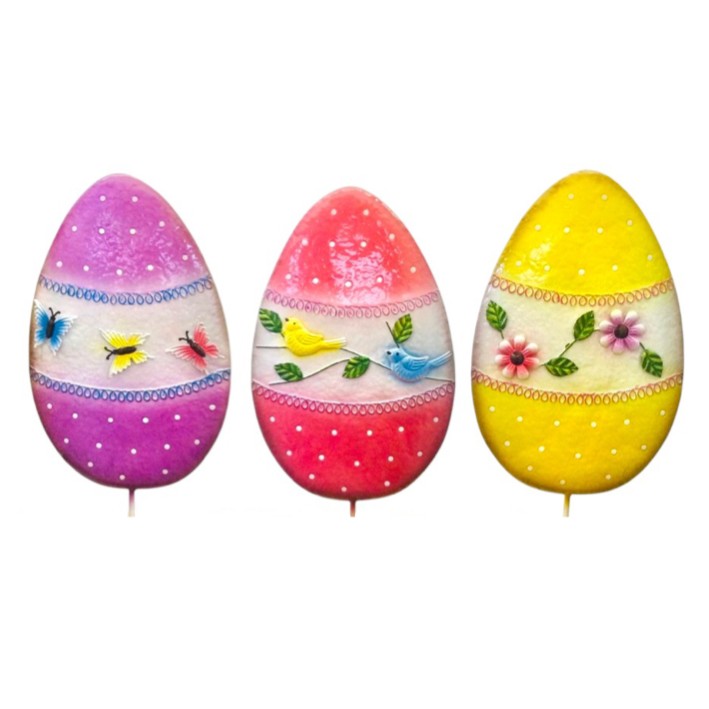 Easter Egg on two poles-image