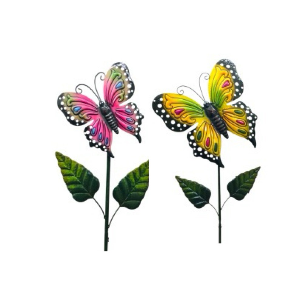 Metal Butterfly on Stake-image