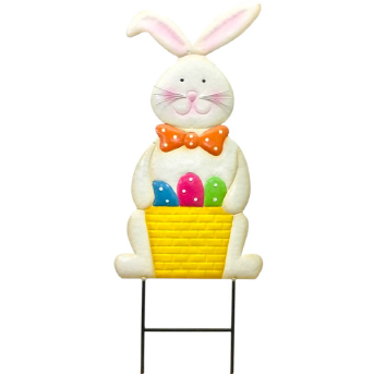 Easter Bunny on Two Poles-image