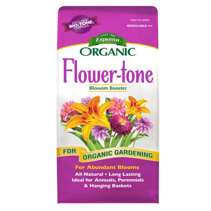 Organic Flower-Tone 3-4-5 Plant Food & Bloom Booster, 4 lb. Bag-image