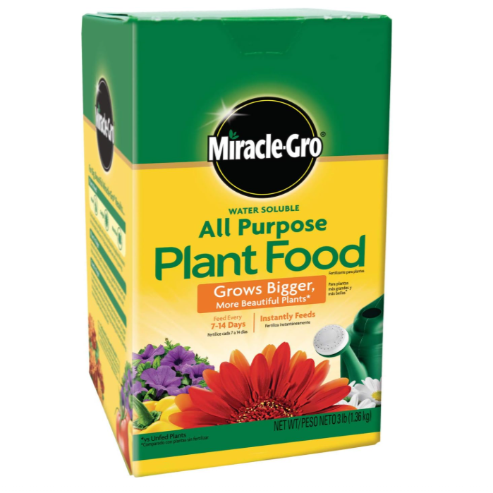 Miracle-Gro Water Soluble All Purpose Plant Food, 3 lbs.-image